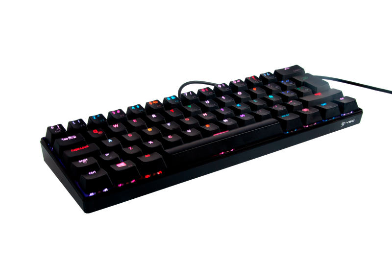 TECLADO VSG MINTAKA | MECANICO | SW-BLUE | RGB | NEGRO