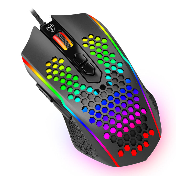 MOUSE T-DAGGER IMPERIAL T-TGM310RGB | 7200DPI | RGB | NEGRO