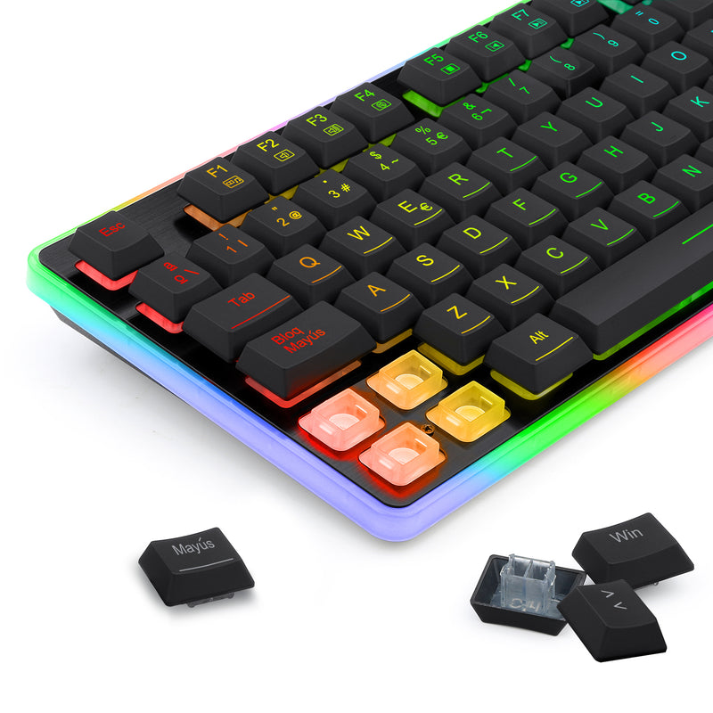 TECLADO REDRAGON DYAUS 2 K509 | MEMBRANA | RGB