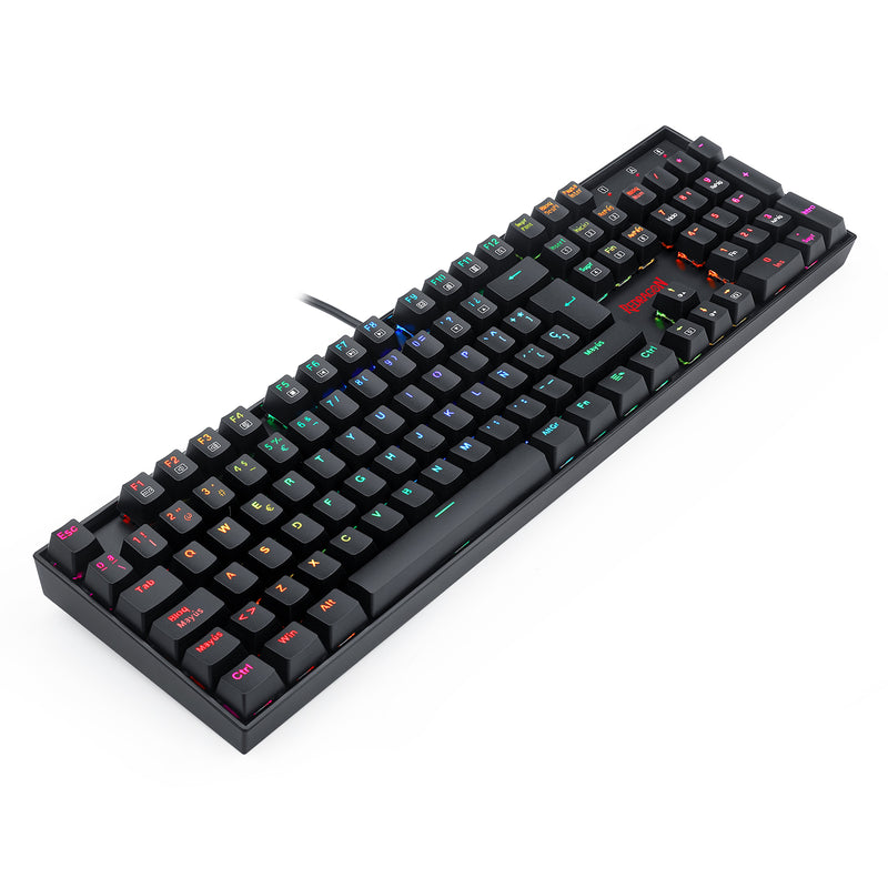 TECLADO REDRAGON MITRA K551 | MECANICO | SW-RED | RGB