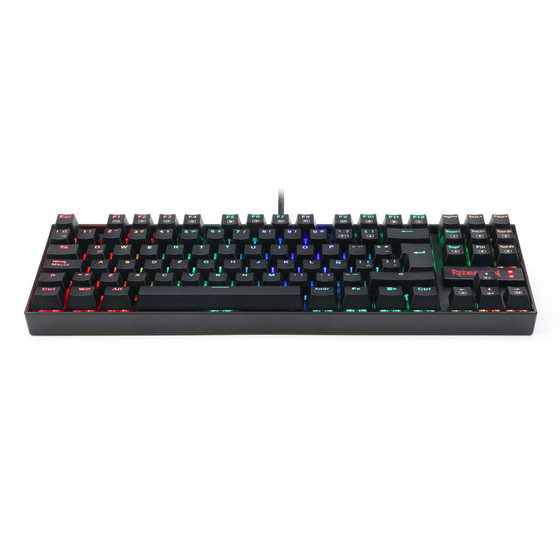 TECLADO REDRAGON KUMARA K552 | MECANICO | SW-RED | RGB | NEGRO