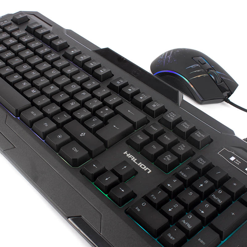 COMBO HALION TORNADO HA-818C | TECLADO + MOUSE