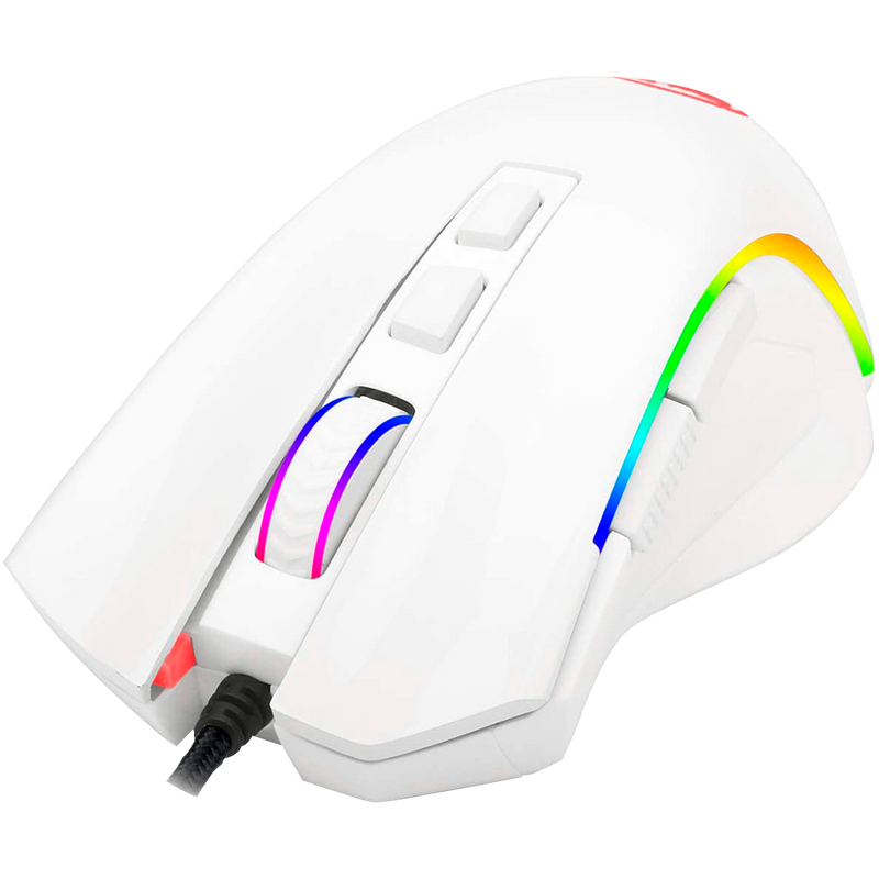 MOUSE REDRAGON GRIFFIN M607 | 7,200 DPI | RGB | BLANCO