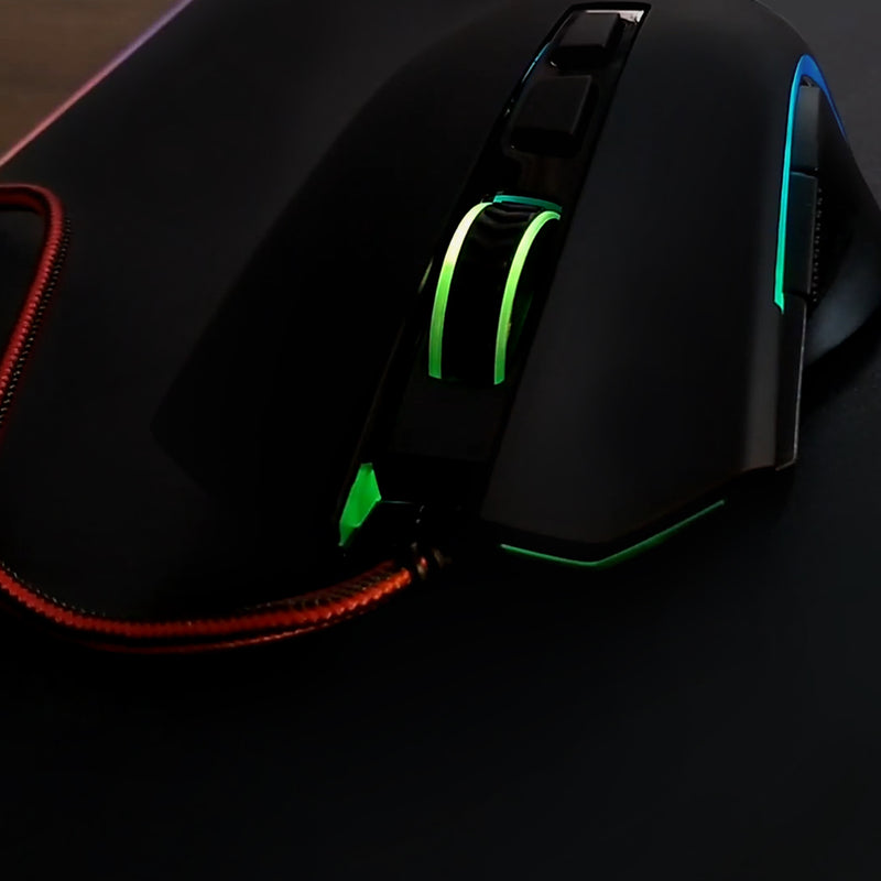 MOUSE REDRAGON GRIFFIN M607 | 7,200 DPI | RGB | NEGRO