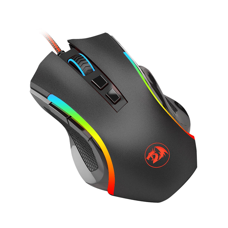 MOUSE REDRAGON GRIFFIN M607 | 7,200 DPI | RGB | NEGRO