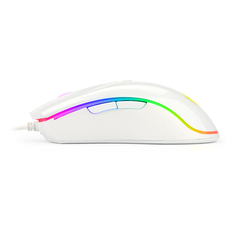 MOUSE REDRAGON COBRA CHROMA M711 | 10,000 DPI | RGB | BLANCO