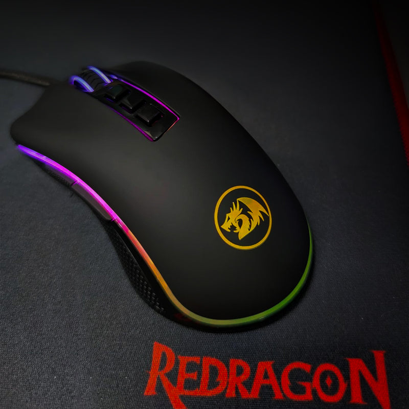 MOUSE REDRAGON COBRA CHROMA M711 | 10,000 DPI | RGB | NEGRO