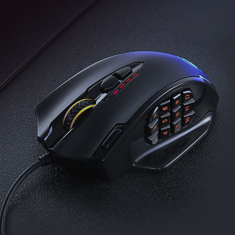 MOUSE REDRAGON IMPACT M908 | 12,400 DPI | RGB