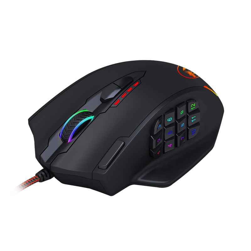 MOUSE REDRAGON IMPACT M908 | 12,400 DPI | RGB