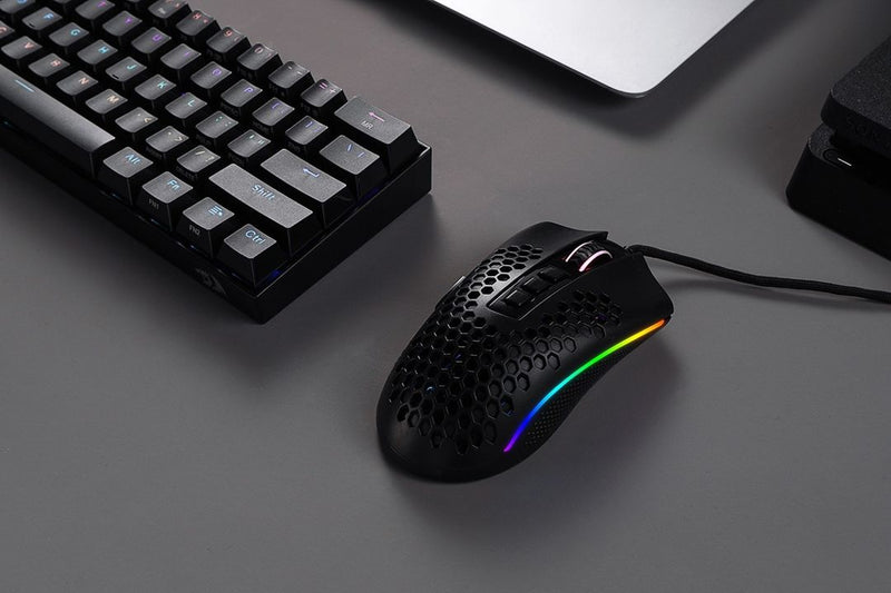 MOUSE REDRAGON STORM ELITE M988 | 16,000 DPI | RGB | NEGRO