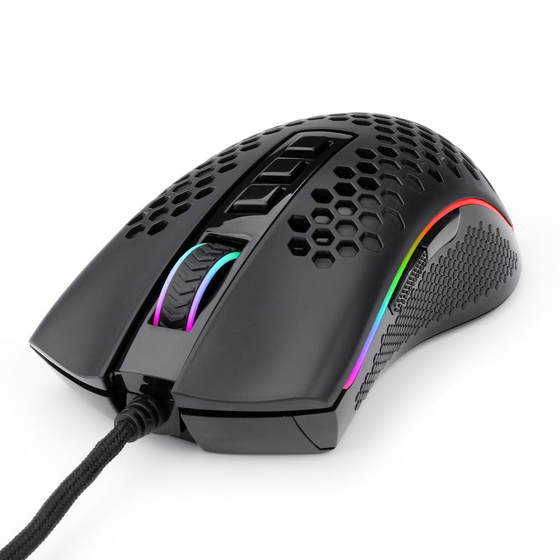 MOUSE REDRAGON STORM ELITE M988 | 16,000 DPI | RGB | NEGRO