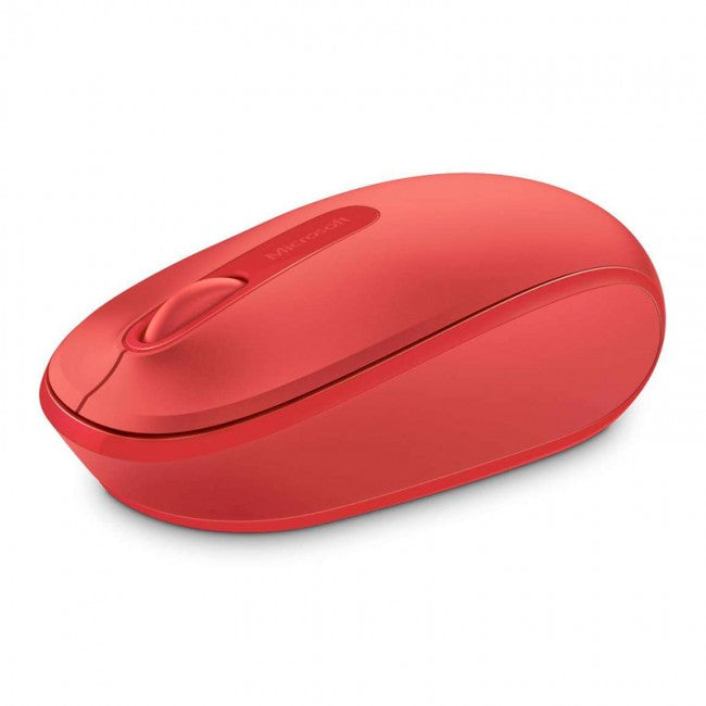 MOUSE MICROSOFT 1850 | INALAMBRICO | 1,000 DPI | ROJO