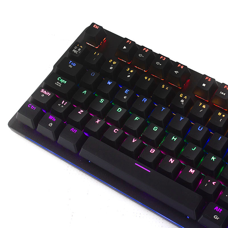 TECLADO HALION MUSTANG HA-K940 | MECANICO | SW-BLUE | RAINBOW