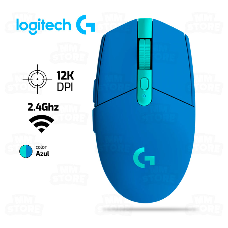 MOUSE LOGITECH G305 | INALAMBRICO | 12,000 DPI | AZUL