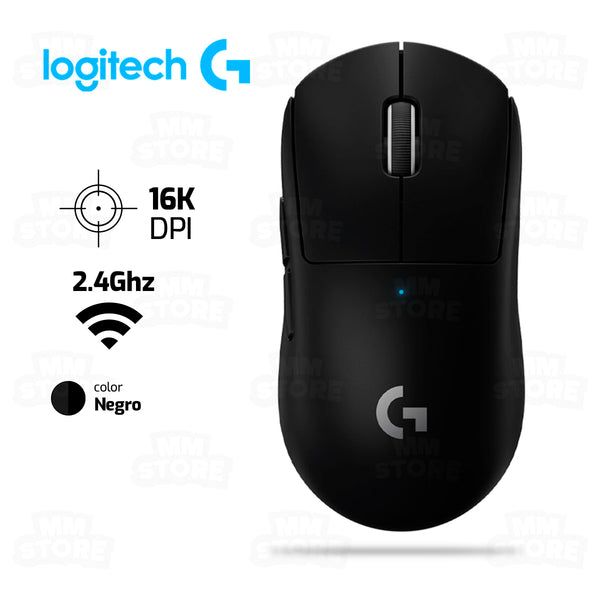 MOUSE LOGITECH GPRO X SUPERLIGHT | INALAMBRICO | 16,000 DPI | NEGRO