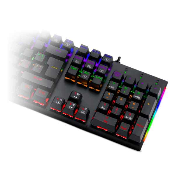 TECLADO T-DAGGER NAXOS | MECANICO | SW-RED | RAINBOW