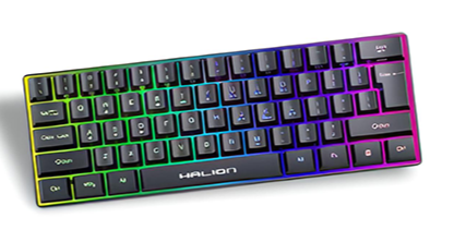 TECLADO HALION STRATOS HA-K617 | MEMBRANA | RGB