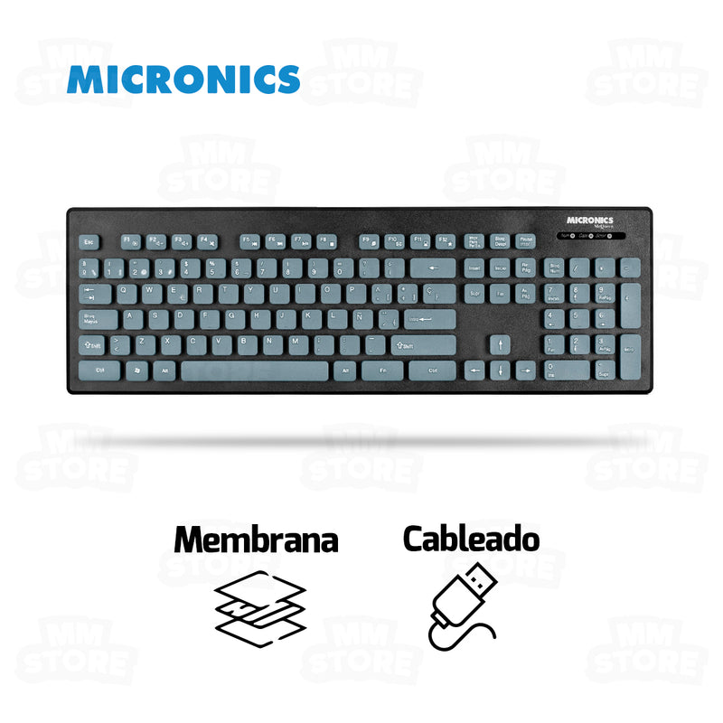 TECLADO MICRONICS MCQUEEN MIC K706 | MEMBRANA