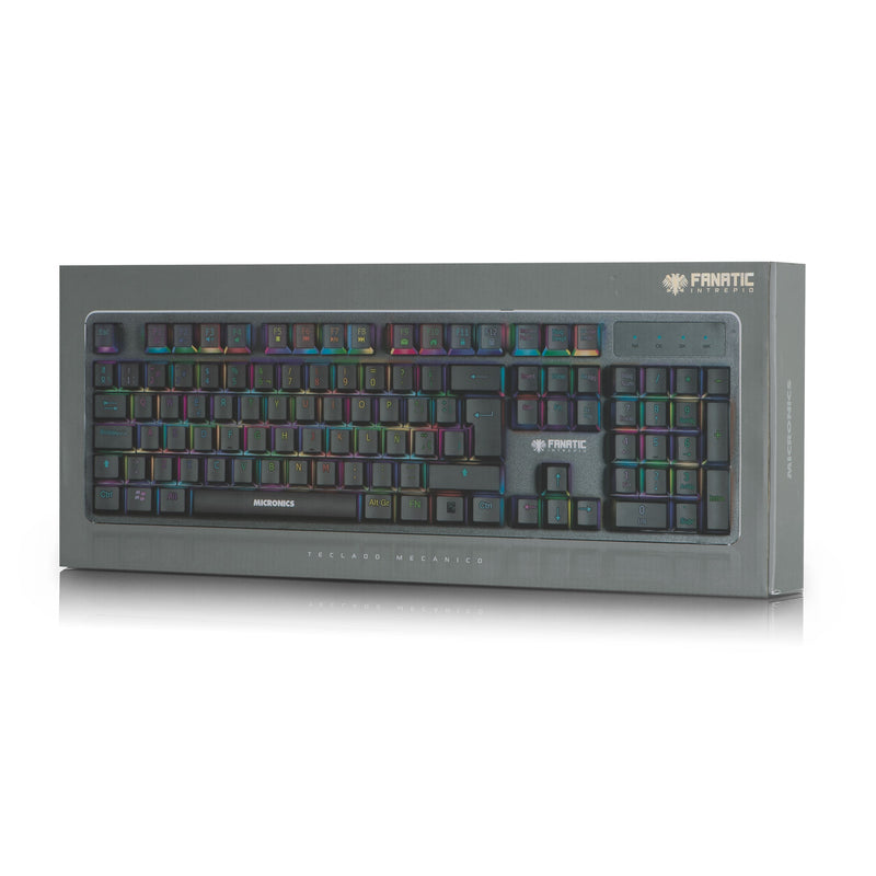 TECLADO MICRONICS RACING FK1013 | MECANICO | SW-RED | RGB