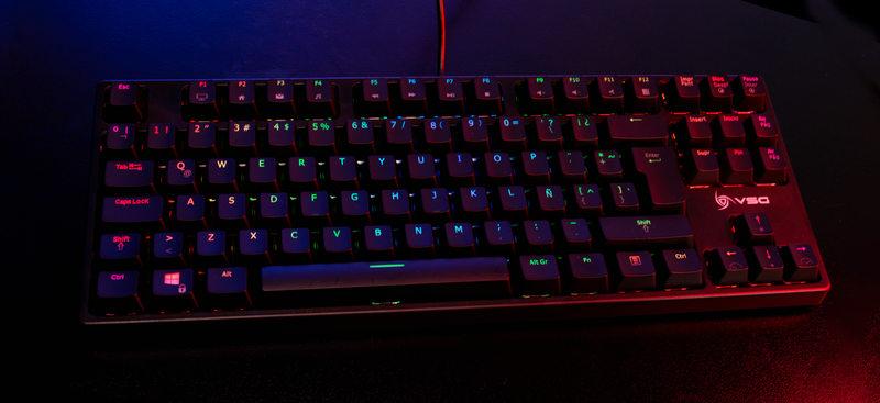 TECLADO VSG ALNITAK | MECANICO | SW-BLUE | RGB | NEGRO