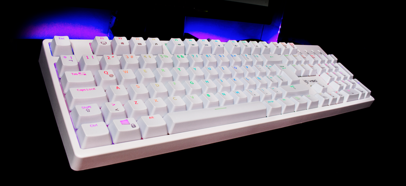 TECLADO VSG ALNILAM | MECANICO | SW-BLUE | RGB | BLANCO