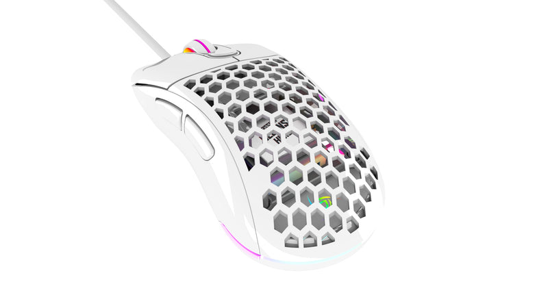 MOUSE VSG AQUILA AIR BRILLANTE | 16,000 DPI | RGB | BLANCO