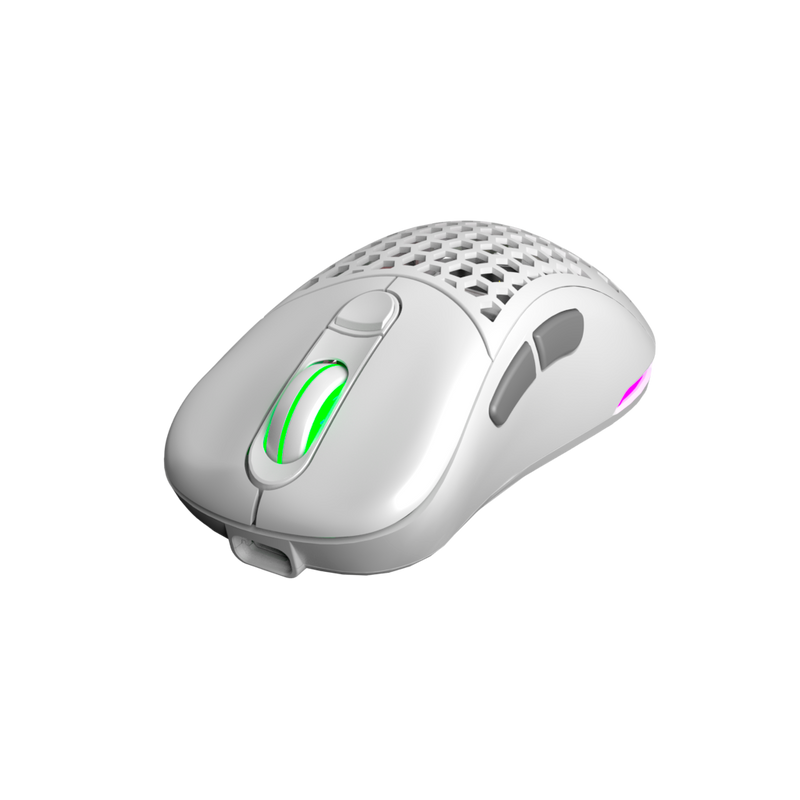 MOUSE VSG AQUILA FLY BRILLANTE | INALAMBRICO | 16,000 DPI | RGB | BLANCO