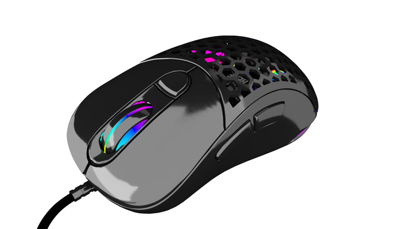 MOUSE VSG AQUILA AIR BRILLANTE | 16,000 DPI | RGB | NEGRO